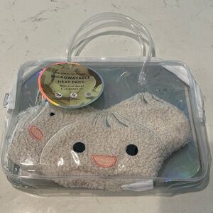 Microwavable clay bead Bao Bun Heat Pack